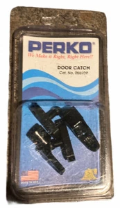 Perko Door Catches Cat. No. 0559DP Black Nylon Pair NOS New - Picture 1 of 4