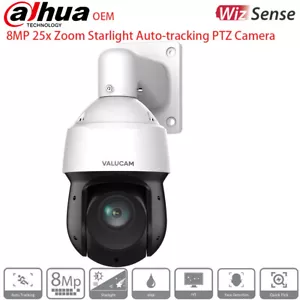 Dahua OEM 8MP 25X PTZ Kamera ZOOM Auto Tracking SMD4.0 WizSense Quick Pick - Bild 1 von 12