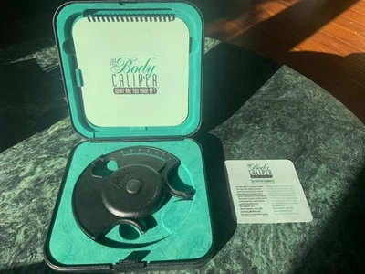 Pinça de gordura corporal, testador de medição de massa corporal conjunto combo fitness com livreto novo - Imagem 1 de 4