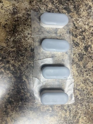 4pz Paracolpi Sedile WC Paracolpi Bidet Autoadesivi Paracolpi per Uso Bidet Alto 3/4 - Immagine 1 di 3