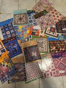 Lot 23 Patchwork Tsushin Japanese Quilt Magazines パッチワーク通信 Quilting Craft Japan - Picture 1 of 24
