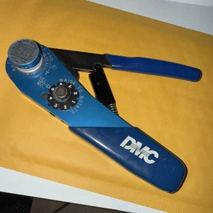 genuine OEM DMC M22520/2-01 Miniature Adjustable Indent Crimp Tool - Blue - Picture 1 of 13