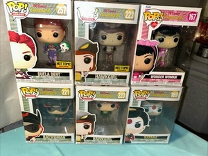 6 bombe Funko Pop DC #167 #223 #169 #223 esclusive #257 #221 - Foto 1 di 8