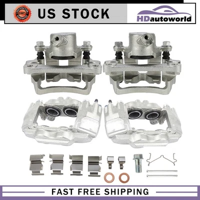 4x Front and Rear Brake Calipers For 2003-2009 Toyota 4Runner 07-14 FJ Cruiser - Изображение 1 из 4