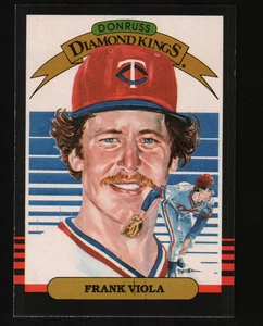 Donruss Baseball #17 1985 - Frank Viola DK - Minnesota Twins 85-065 - Imagen 1 de 2