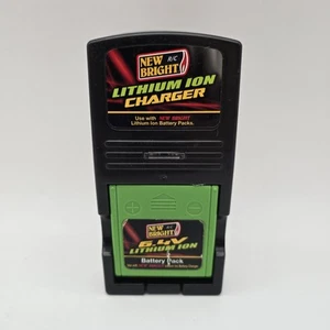New Bright R/C 6.4V Lithium  Charger & Battery Pack (Used Tested Works) - Picture 1 of 3