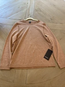 Lululemon New Venture Sweater Heathered Brown Size M NWT $128 - Picture 1 of 6
