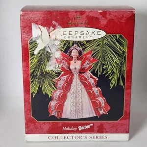 1996 Holiday Barbie Collector's Series #5 Hallmark Keepsake Ornament Pre-owned - Picture 1 of 7