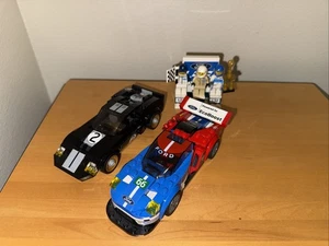 LEGO Speed Champions: 2016 Ford GT & 1966 Ford GT40 (75881) gebraucht guter Zustand - Bild 1 von 8