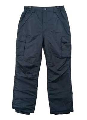 Sportcaster Boy's Insulated Cargo Snowboard Snow Pants - Black, Youth - Image 1 of 4