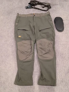 First Lite Corrugate Foundry Pants Conifer 42x33 Suspenders & Knee Pads - Picture 1 of 18
