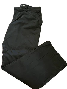 DOCKERS Women's Black Straight Leg Khaki Pants Sz. 16M - Picture 1 of 6