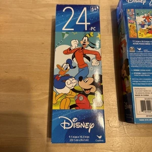 🌟 Brandneu/in Box/ungeöffnet 24 Stück Disney Puzzle 9,1 Zoll x 10,3 Zoll 🌟 - Bild 1 von 2