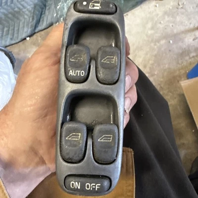 Interruptor de control maestro de ventana eléctrica original 1998 1999 2000 Volvo V70 S70 Foto 1 de 4