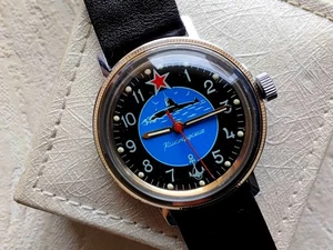 Russische Wostok Komandirskie U-Boot Uhr, 90er Jahre - Bild 1 von 7