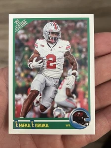 2025 Score EMEKA EGBUKA Retro 1990 Throwback Rookie Card #8 - Picture 1 of 2