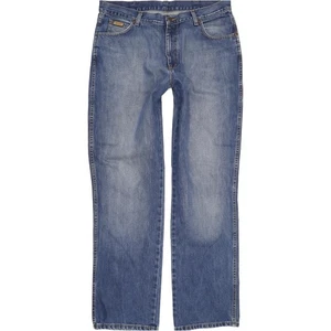 Wrangler Comfort Men Blue Straight Relaxed Jeans W38 L34 (68981) - Picture 1 of 5
