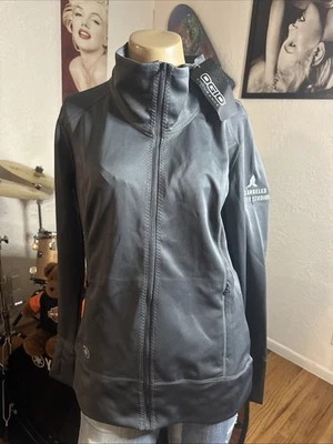 Chaqueta Ogio Endurance Crux Soft Shell para mujer talla mediana gris cremallera completa LOE700 Foto 1 de 4