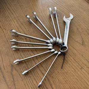 11pc Snap On OEXM 12 Pt Metric SHORT Combo Wrench Set 9-19mm OEXM9-OEXM19 - Bild 1 von 9