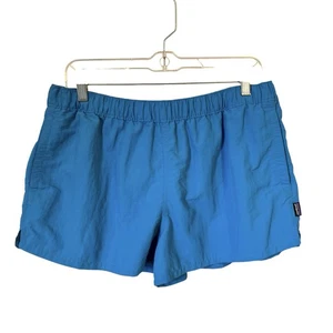 PATAGONIA Barely Baggies Shorts 2" Water Repellent Joya Blue Nylon size Large - Picture 1 of 8