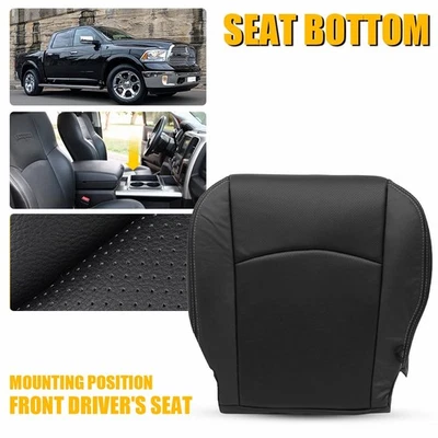 For 2013-2018 Dodge Ram 4500 2500 Driver LEFT Bottom Leather Seat Cover Trim 13 - Изображение 1 из 4