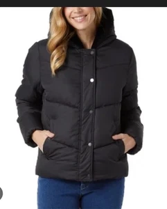 NEW 32 Degrees Heat Plush Women's Black Full Zip Jacket Size XS - Picture 1 of 3