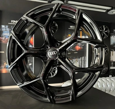 KIT N4 CERCHIO LEGA AUDI DA 19 8,5X19 ET 45 GMP ULTRIVITY GLOSSY BLACK - Imagen 1 de 4