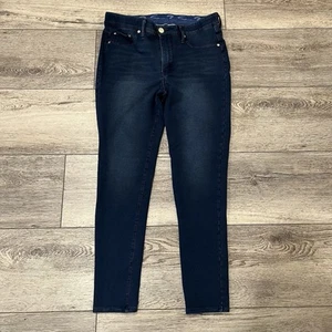 Seven 7 Jeans Damen Größe 10 Brooks Strick Denim Legging Stretch Taschen - Bild 1 von 6