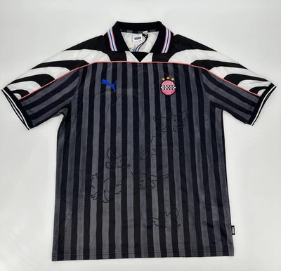 Футболка мужская Puma x Kidsuper Studios небольшая Drycell футбол черная белая 598466 01 - Изображение 1 из 4