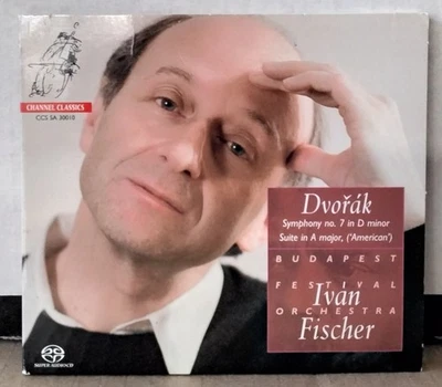 SACD CHANNEL CLASSICS CCS SA 30010 DVORAK, FISCHER Symphony 7 Austria 2010 SACD - Image 1 of 4