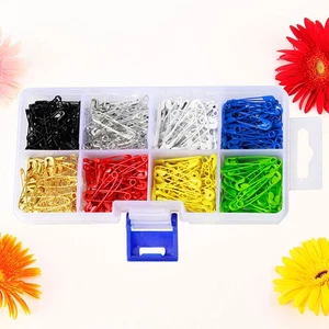  400 Pcs/Box Brooch Pin Needle Jewellery Making Supplies Safety Small - Picture 1 of 12