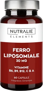Ferro Liposomiale 30Mg Stanchezza E Affaticamento - Con Vitamina C, B12, Acido F - Foto 1 di 12