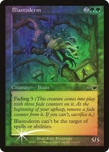 Magic The Gathering MTG BLASTODERM FOIL Nemesis NM Near Mint - Picture 1 of 1