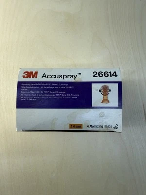 3M 26614 1.4mm Accuspray Atomizing Head Refill Pack For 3M  PPS Series 2.0 4/Box Foto 1 de 3