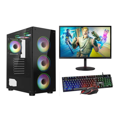 Fast Gaming PC Computer Bundle Intel Quad Core i5 16GB SSD+1TB Win 11 2GB GT730 - Image 1 of 4
