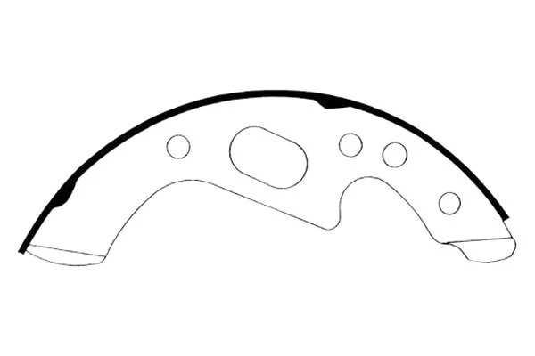 For Isuzu NRR 1988-1994 Centric 112.06690 Heavy Duty Rear Drum Brake Shoes Foto 1 de 1