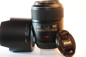 Nikon N ED AF-S VR MICRO Nikkor 105mm f/2.8 G FX lens HB-38 for D850 D780 DF Z8 - Picture 1 of 9