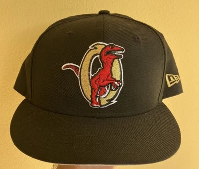 Ogden Raptors Black Gold Wool New Era 59/50 Hat - Image 1 of 4