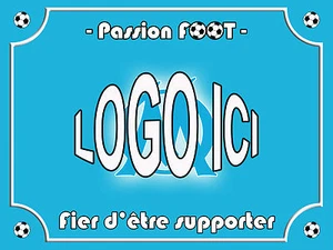 Plaque SUPPORTER FOOT OM MARSEILLE 15x20 cm 2 qualités : Intérieur ou extérieur - Imagen 1 de 1
