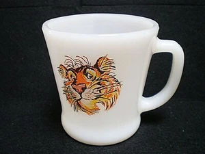 Taza de café Anchor Hocking Fire King horno marfil mango en D  - Imagen 1 de 1
