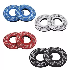 SE Bikes Grip Wing Donuts black white red blue - Picture 1 of 9