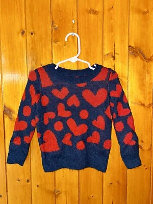 Suéter tejido duro Baby GAP niña pequeña, talla 3T Foto 1 de 4