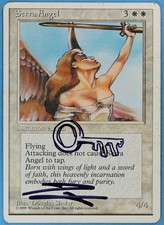 Serra Angel 4th Edition PLD Artist Signed Altered CARD (sa5922) ABUGames