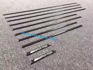 10pcs Carbon Fiber Side Molding Decorative Body Trim Kits Sticker for Benz W464 - Picture 1 of 5