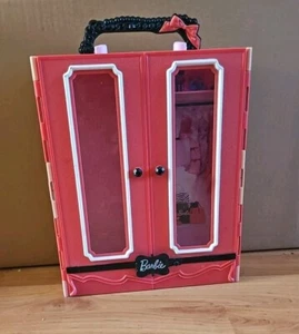 2013 Mattel Barbie Closet Style Ultimate Carrying Case Pink Black Wardrobe SAS - Picture 1 of 6