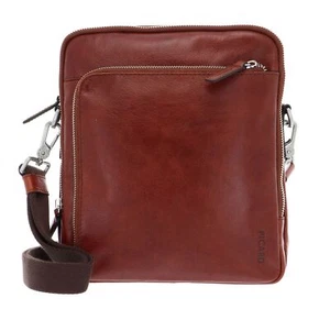 Bolso bandolera PICARD Buddy Messenger Bag marrón coñac nuevo - Imagen 1 de 4