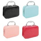 Box Square Makeup Pouch Makeup Tool Kit Wash Bag Cosmetic Case With Mirror