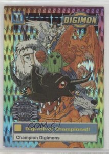1999 Upper Deck Digimon - Series 1 Exclusive Preview Foil & Stamp #3 10cj
