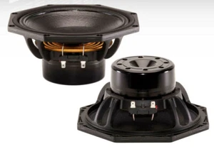 2 x B&C 8NDL64 8" Woofer al neodimio 700 Watt Altoparlante basso medio professionale 8 Ohm (COPPIA) - Foto 1 di 8