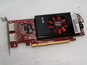 AMD FirePro W2100, 2GB GDDR3, 128 BIT, Dual Display Port, 762896-001 LOW PROFILE - Picture 1 of 5